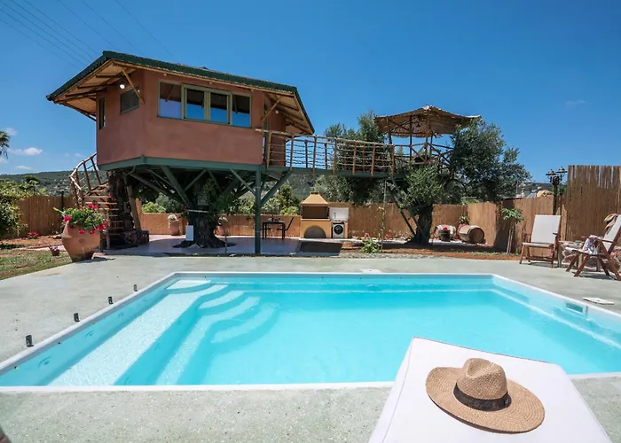 营地 Eco Olive Treehouse 干尼亞